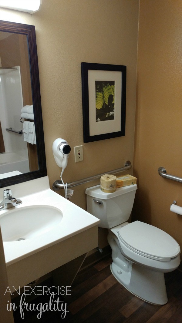 Extended Stay America Bathroom An Exercise in Frugality