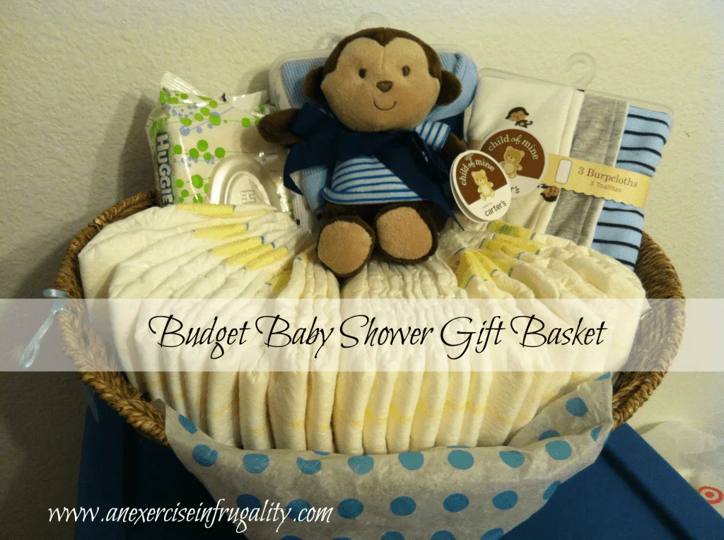 Baby Shower Basket Gift Idea - An Exercise in Frugality