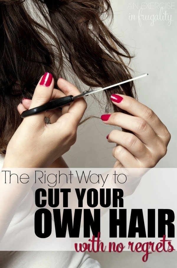 How to Cut Your Own Hair The Right Way - ladies, if you're thinking about cutting your own hair, READ THIS FIRST. Make sure you do it the right way, so you don't wind up regretting your haircut! These simple tips will make sure you get the perfect haircut at home, DIY style! beauty | fashion | hairstyles | DIY | salon | hairstylist | how to | tutorial | step by step | YouTube | trim | easy