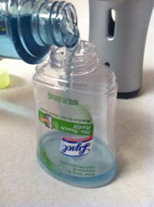 Transfer Cap Kit Refill Your Lysol No Touch Dispenser With Your Own Dish Soap 