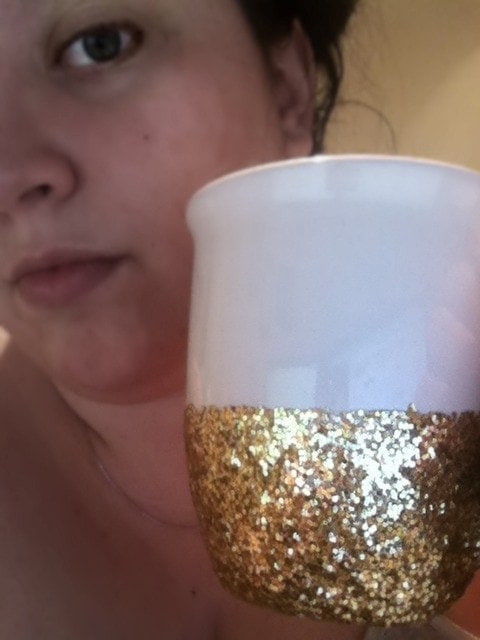 DIY Glitter Mug