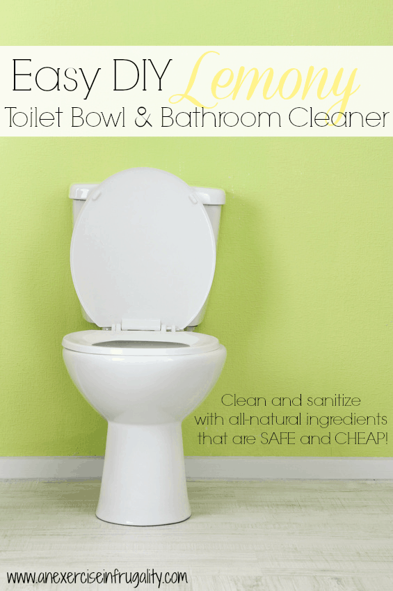 DIY All-Natural Bathroom Cleaners