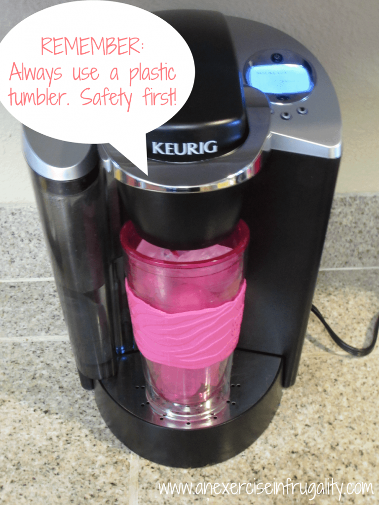 How to Use Your Keurig for Iced Tea An Exercise in Frugality