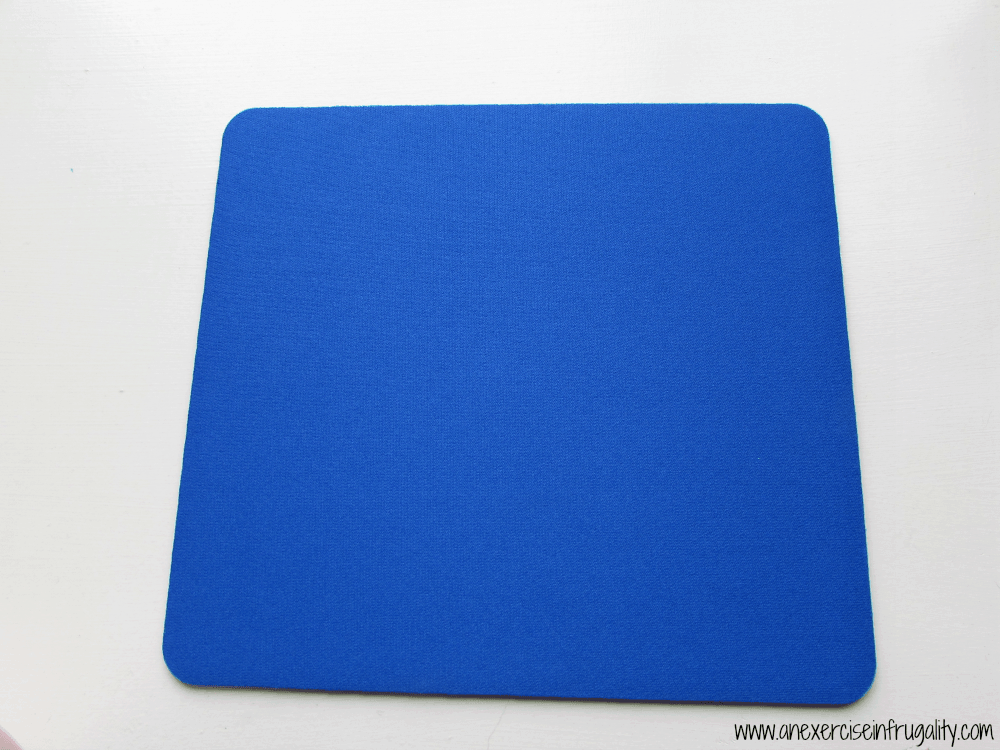 Gold Stripe Mousepad Before