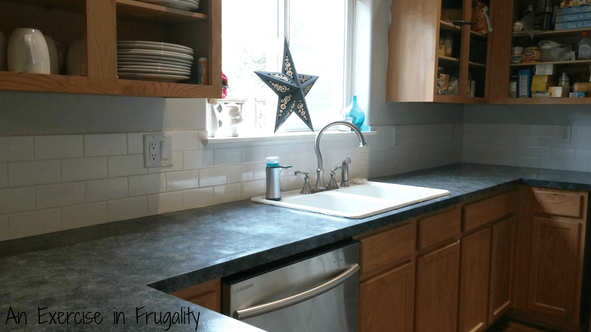 Kitchen Makeover Series Part 1: Subway Tile Backsplash | An Exercise in