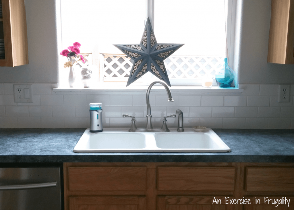 White Subway Tile Backsplash