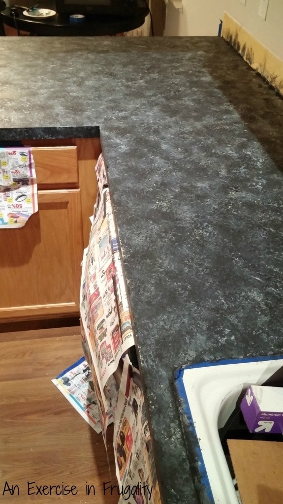 Giani Granite Countertop paint take 1