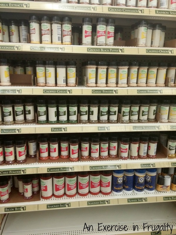 dollar tree grilling spices and condiments