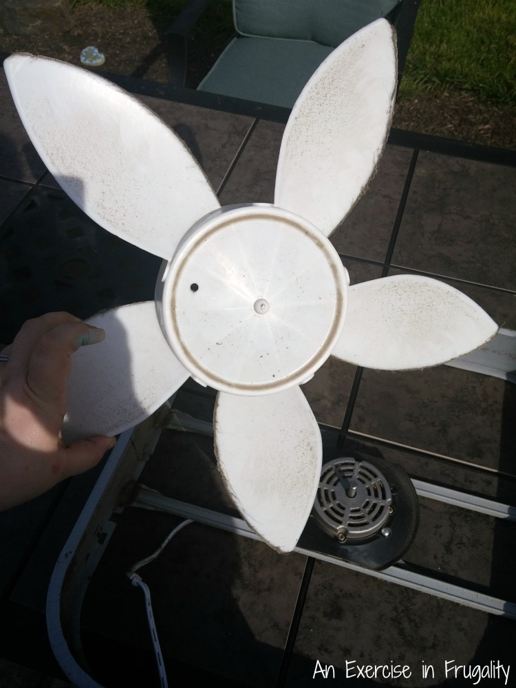 How to Clean and Paint a Box Fan An Exercise in Frugality