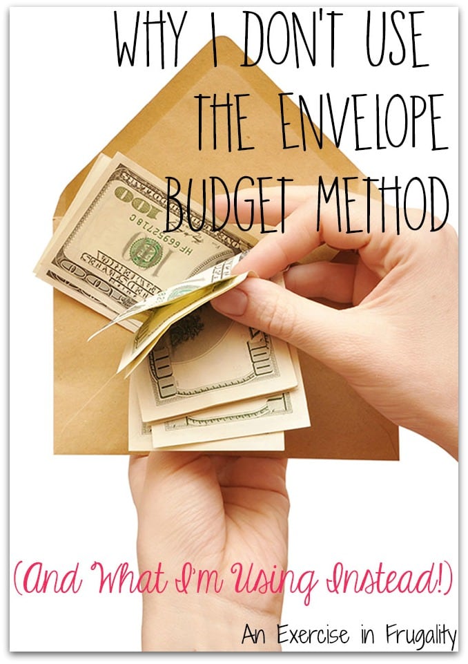 envelope budget method Visa