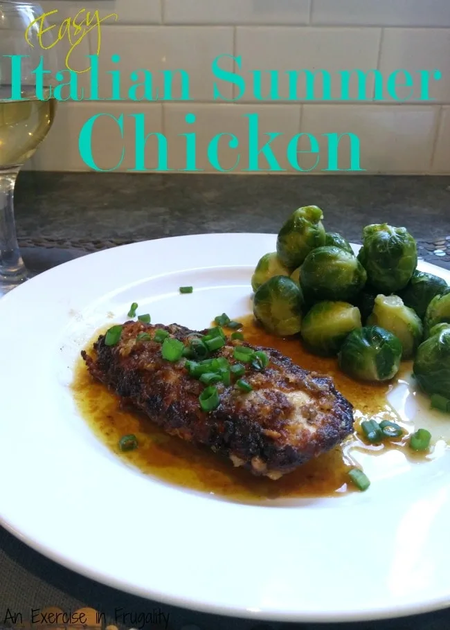 Easy Summer Italian Chicken