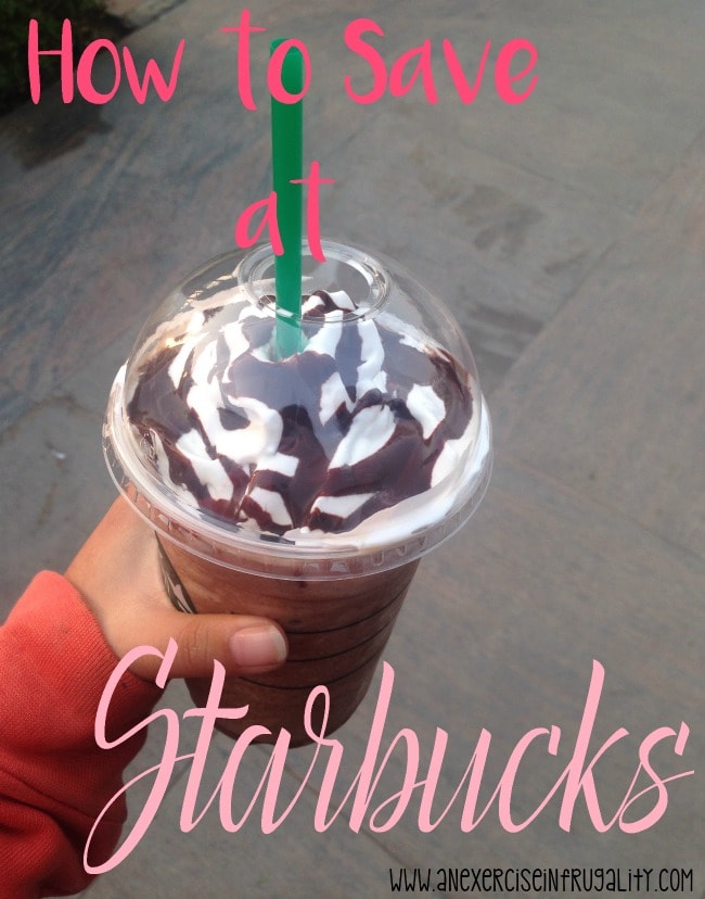 How to Save Money at Starbucks discount