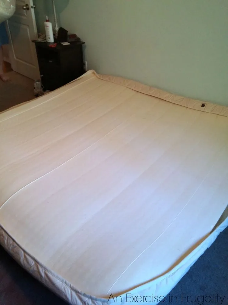 assembled latex foam mattress