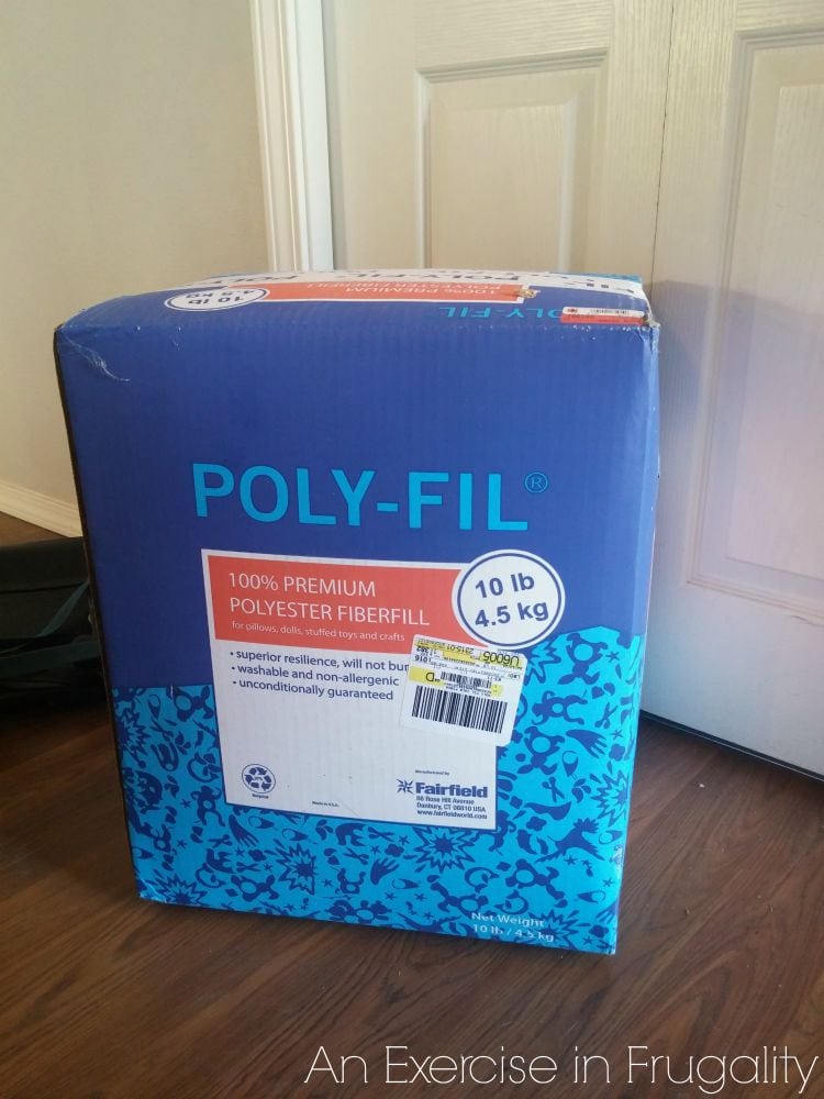 Poly-Fil Premium Polyester Fiber Fill 10lb box by Poly-Fil