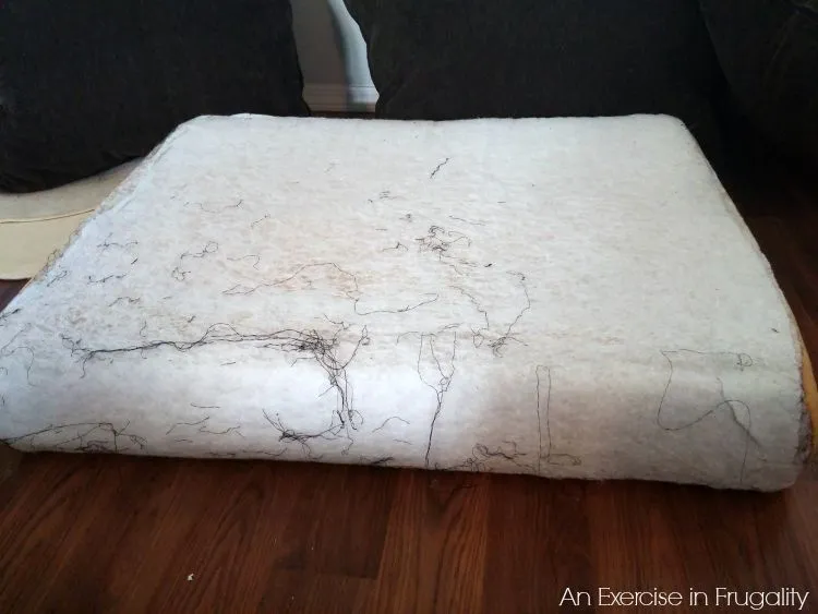 How To Fix Saggy Couch Cushions An Exercise In Frugality