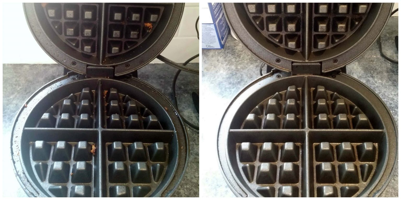 How to Clean a Waffle Iron Effortlessly! An Exercise in Frugality