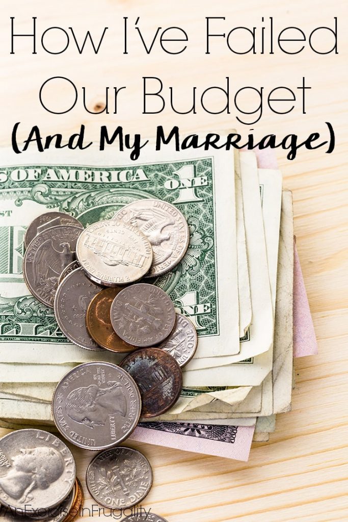 fail budget marriage