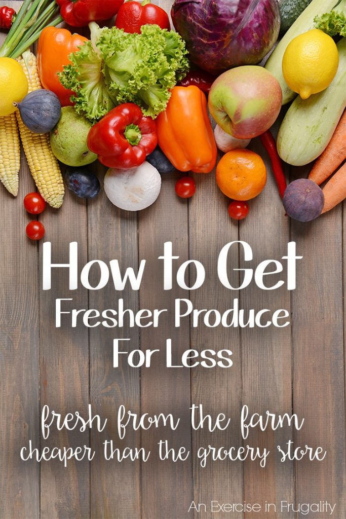 save money fresh produce co-op