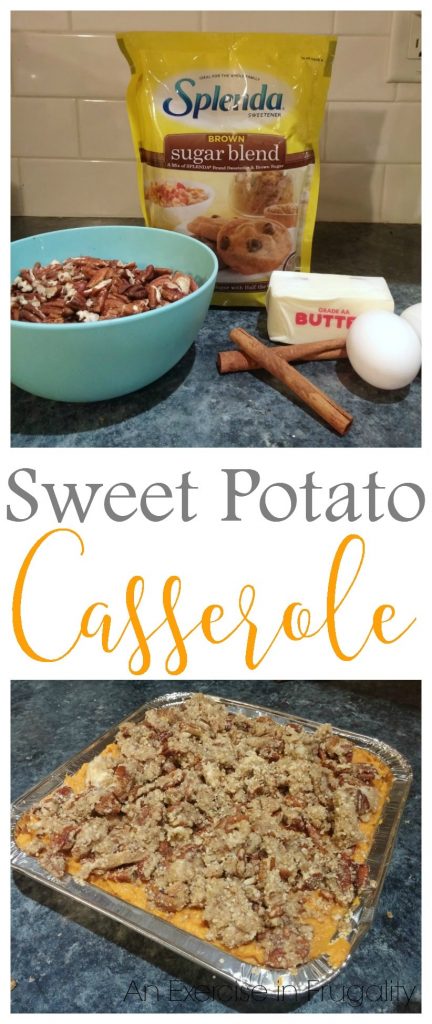 Splenda Sweet Potato Casserole