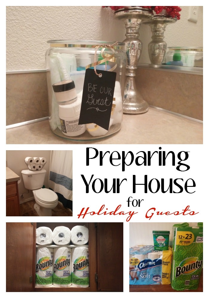 Prepare Your House for Holiday Guests - An Exercise in Frugality