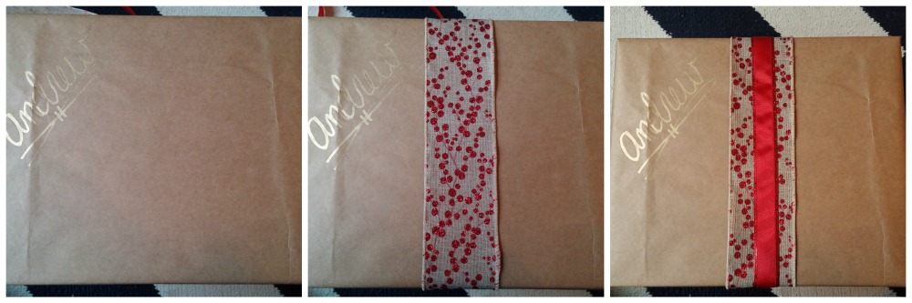 rustic kraft paper gift wrap