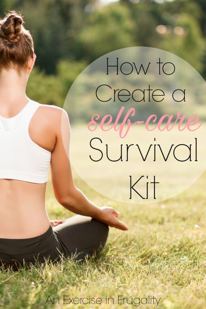 self-care survival kit