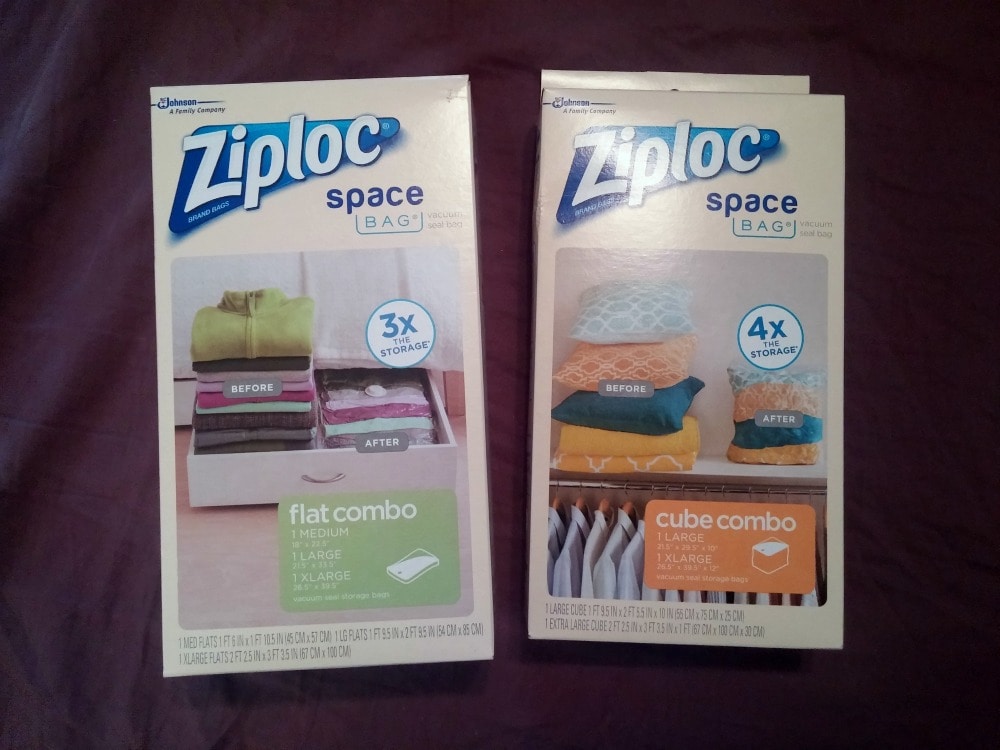 ziploc space bag