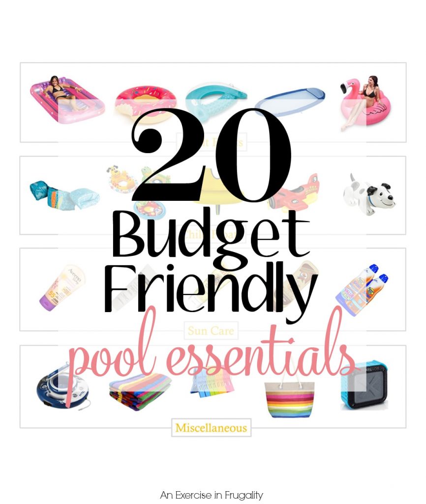 Budget Friendly Pool Essentials