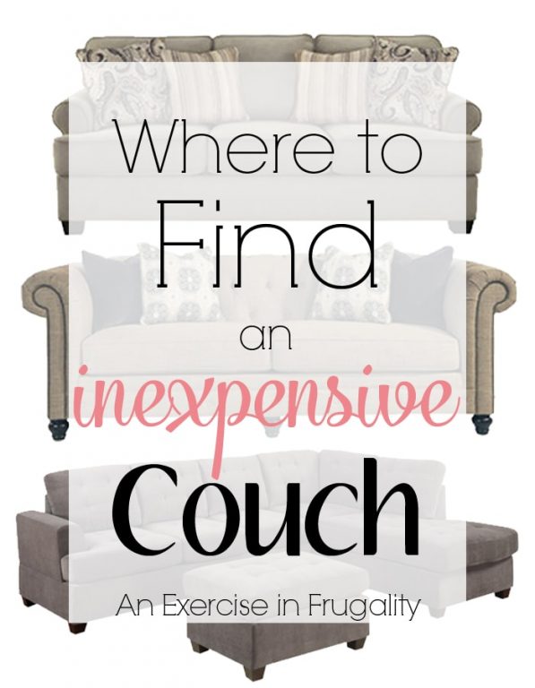 Where to Buy Cheap Furniture An Exercise in Frugality