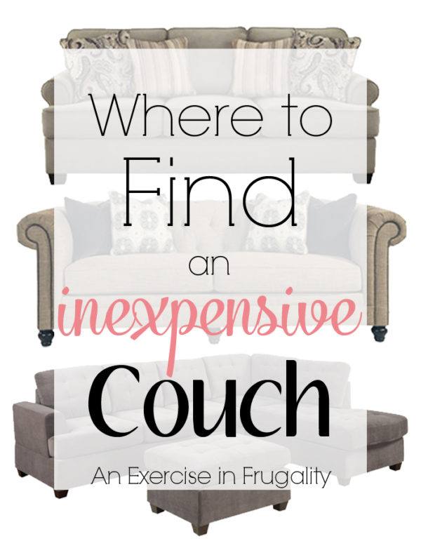 Where to Buy Cheap Furniture An Exercise in Frugality