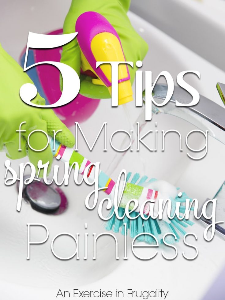 Fun Spring Cleaning Tips Spring Cleaning Tips to Make it Painless - An Exercise in Frugality
