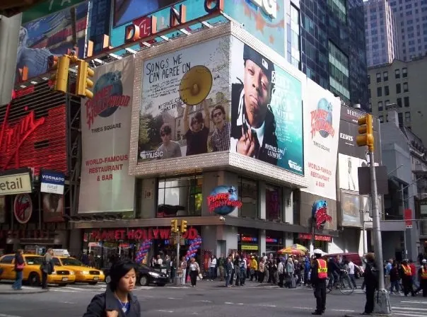 NYC times square