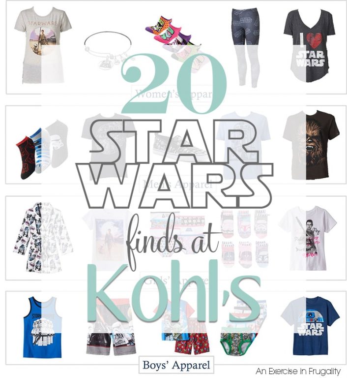 kohl's star wars t shirt