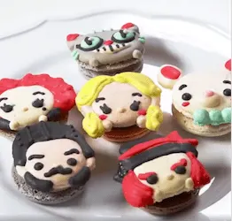 Alice Through the Looking Glass Macarons