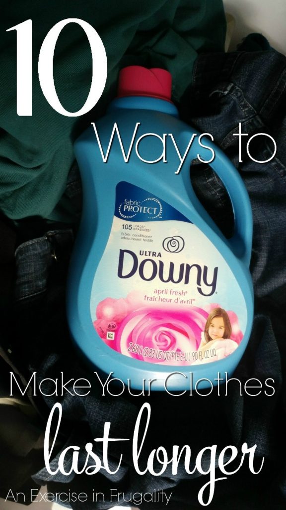 10 Tips to Make Your Clothes Last Longer-Using Downy Fabric Conditioner along with these excellent laundering tips will help you get the maximum life out of your clothes.