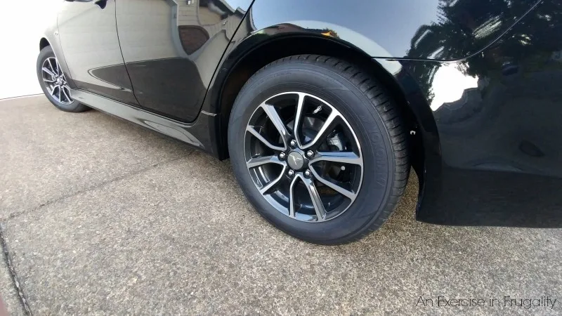 Mitsubishi Lancer wheels