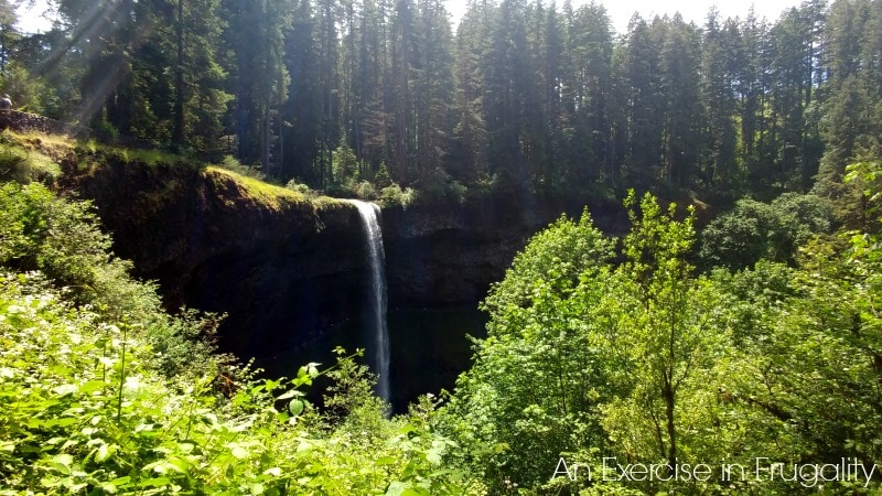 Silver Falls view