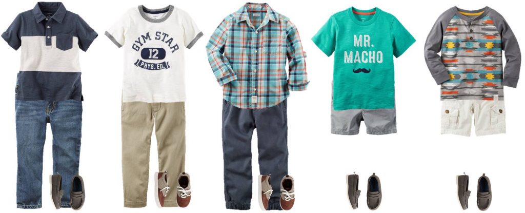 Back to School time is almost here! These outfits from Carter's are SO adorable and very affordable (oh, and there's a coupon code now too!). Get your little man decked out for back to school and let him show off his own cool style.