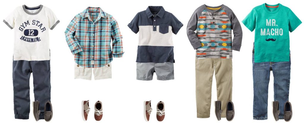 Back to School time is almost here! These outfits from Carter's are SO adorable and very affordable (oh, and there's a coupon code now too!). Get your little man decked out for back to school and let him show off his own cool style.