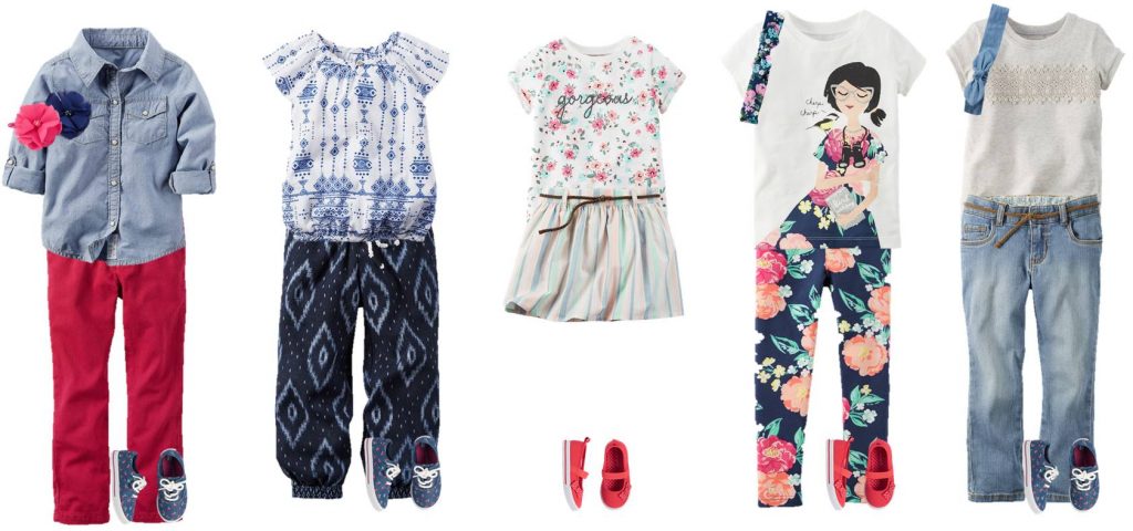 Back to School time is almost here! These outfits from Carter's are SO adorable and very affordable (oh, and there's a coupon code now too!). Get your kids decked out for back to school and let them show off their own cool style!