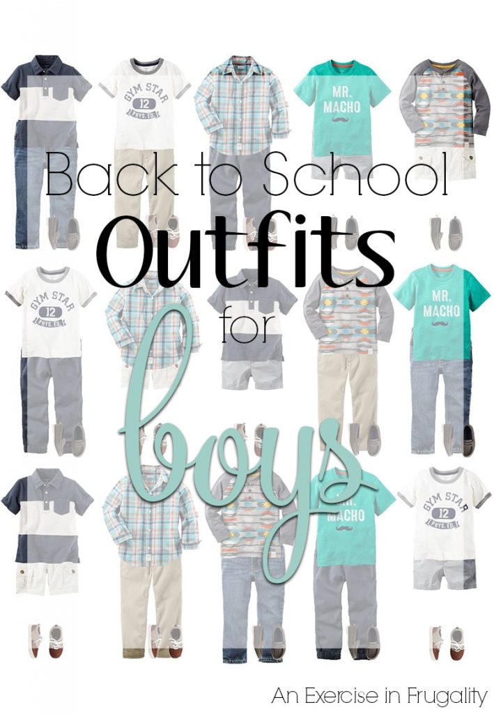 Back to School Outfits for Boys