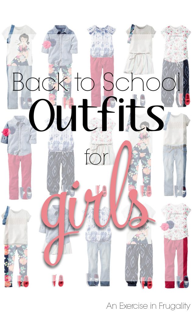 Back to School time is almost here! These outfits from Carter's are SO adorable and very affordable (oh, and there's a coupon code now too!). Get your kids decked out for back to school and let them show off their own cool style!