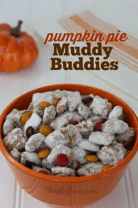 Pumpkin Pie Muddy Buddies