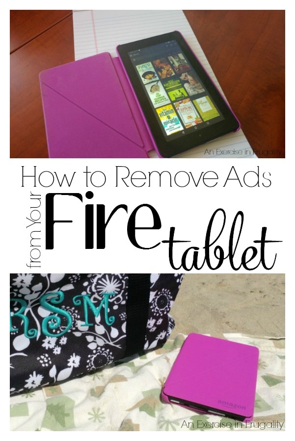 how to remove ads from fire tablet