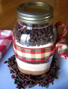 Espresso cocoa mason jar gift