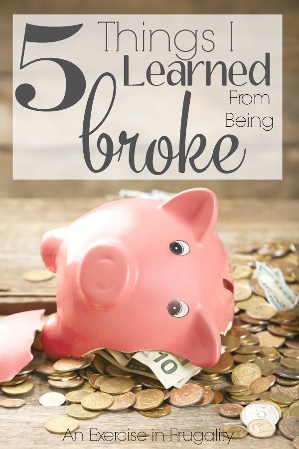 5 Things I Learned From Being Broke-Pulling away from the victim mentality can give you some clarity. Sure being broke might not be your fault, but that doesn't mean you have to stay there. I learned some hard truths about money and myself when I was broke. Don't repeat my mistakes!