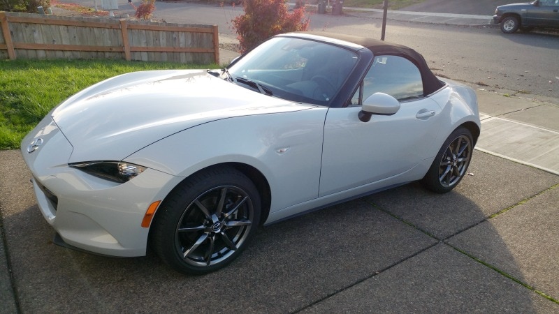 2016 Mazda Miata MX-5. Did a test drive with this car for a week. SO MUCH FUN to drive. #DriveShop #DriveMazda