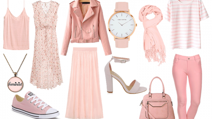 How to Wear Baby Pink (and Still Look Like a Grown Up)- I know a lot of grown women who think pastel pink is too girly or frilly. Not true! It can be dressed up or down and even be worn as a neutral!