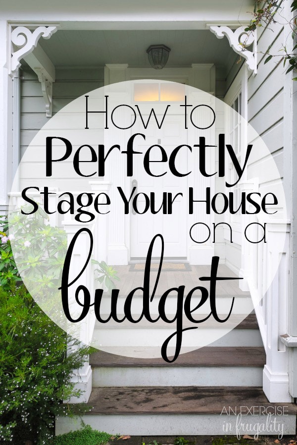 How to Stage Your House on a Budget. Yes it's possible! I staged our house for less than $70 using mostly stuff we already had and we sold it on DAY THREE of being listed with multiple full-price offers! It's not as scary as you think to DIY your home staging.