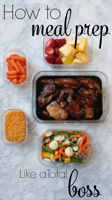 Meal Prep Like a Total Boss - An Exercise in Frugality